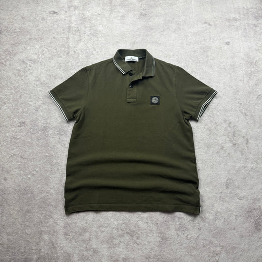 Stone Island Slim Fit Patch Polo Shirt AW 2023