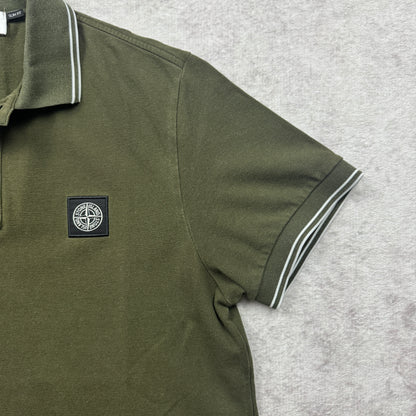Stone Island Slim Fit Patch Polo Shirt AW 2023