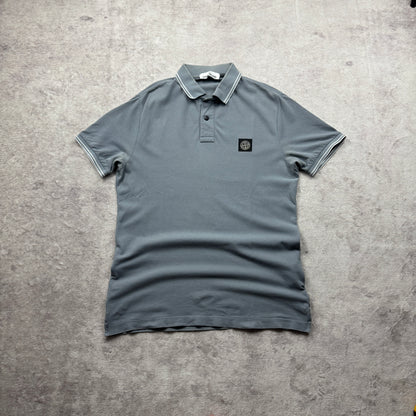Stone Island Patch Tipped Polo Shirt SS 2018