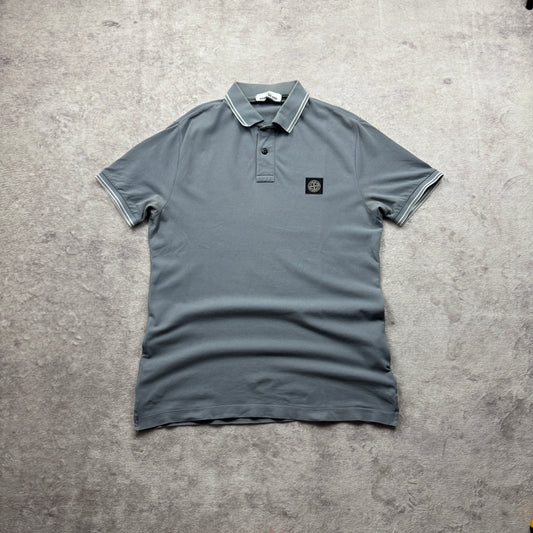 Stone Island Patch Tipped Polo Shirt SS 2018