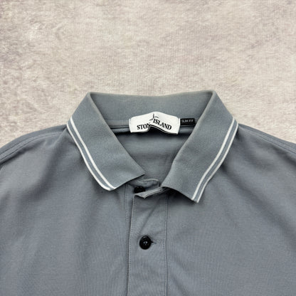 Stone Island Patch Tipped Polo Shirt SS 2018