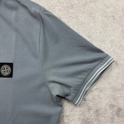 Stone Island Patch Tipped Polo Shirt SS 2018