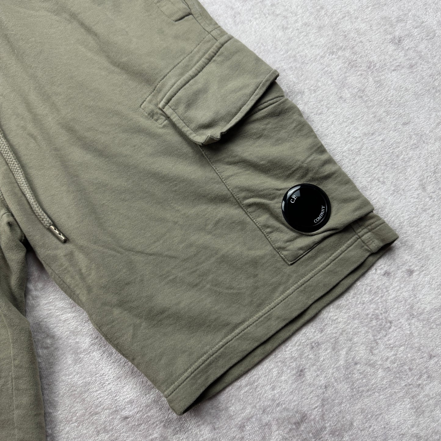 C.P. Company Light Fleece Cargo Bermuda Shorts SS 2022