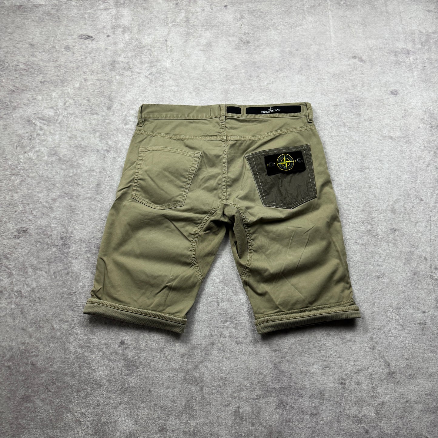 Stone Island Cargo Shorts Type SL Reflective Back Pocket SS 2015