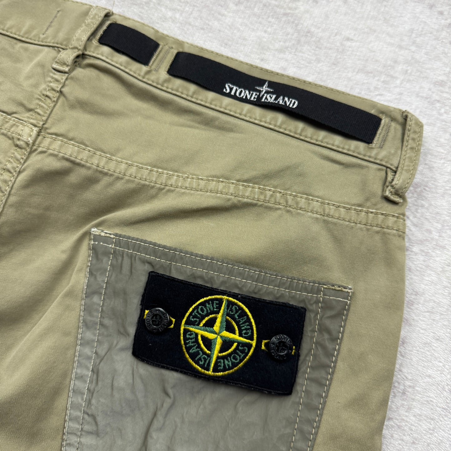 Stone Island Cargo Shorts Type SL Reflective Back Pocket SS 2015