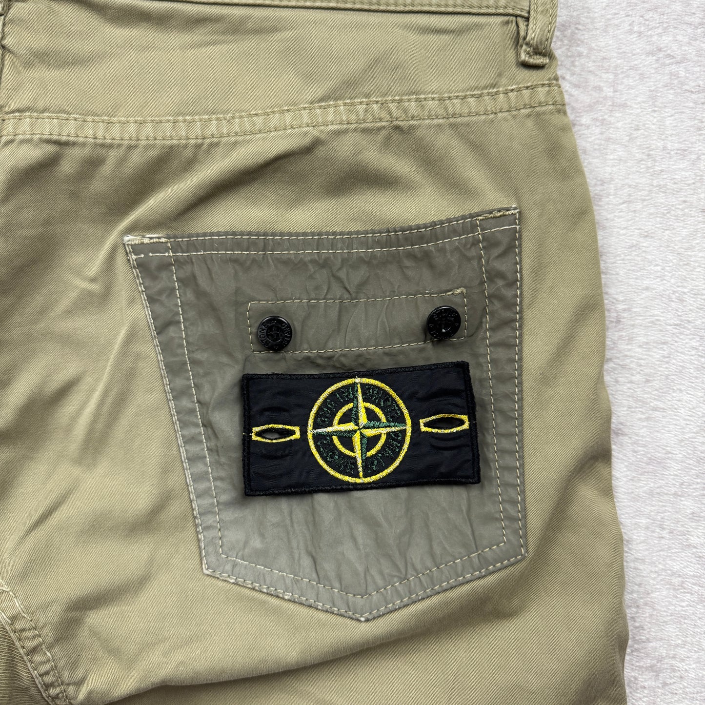 Stone Island Cargo Shorts Type SL Reflective Back Pocket SS 2015