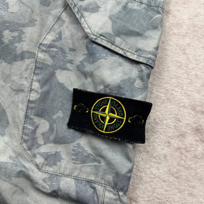 Stone Island Big Loom Camo Cargo Pants Type RE-T SS 2020