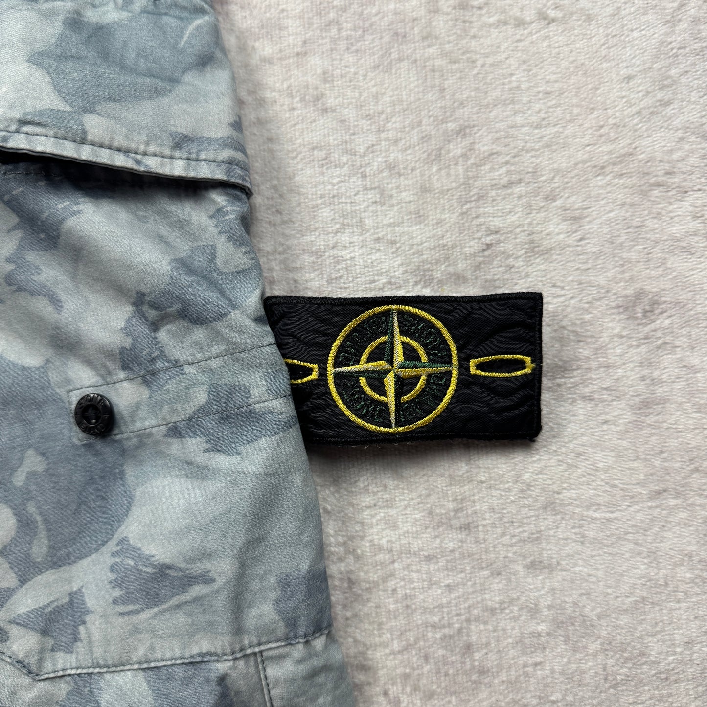 Stone Island Big Loom Camo Cargo Pants Type RE-T SS 2020