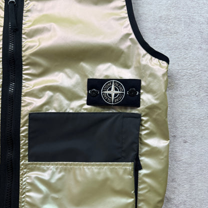 Stone Island Iridescent Coating Tela with Reflex Mat Vest AW 2018