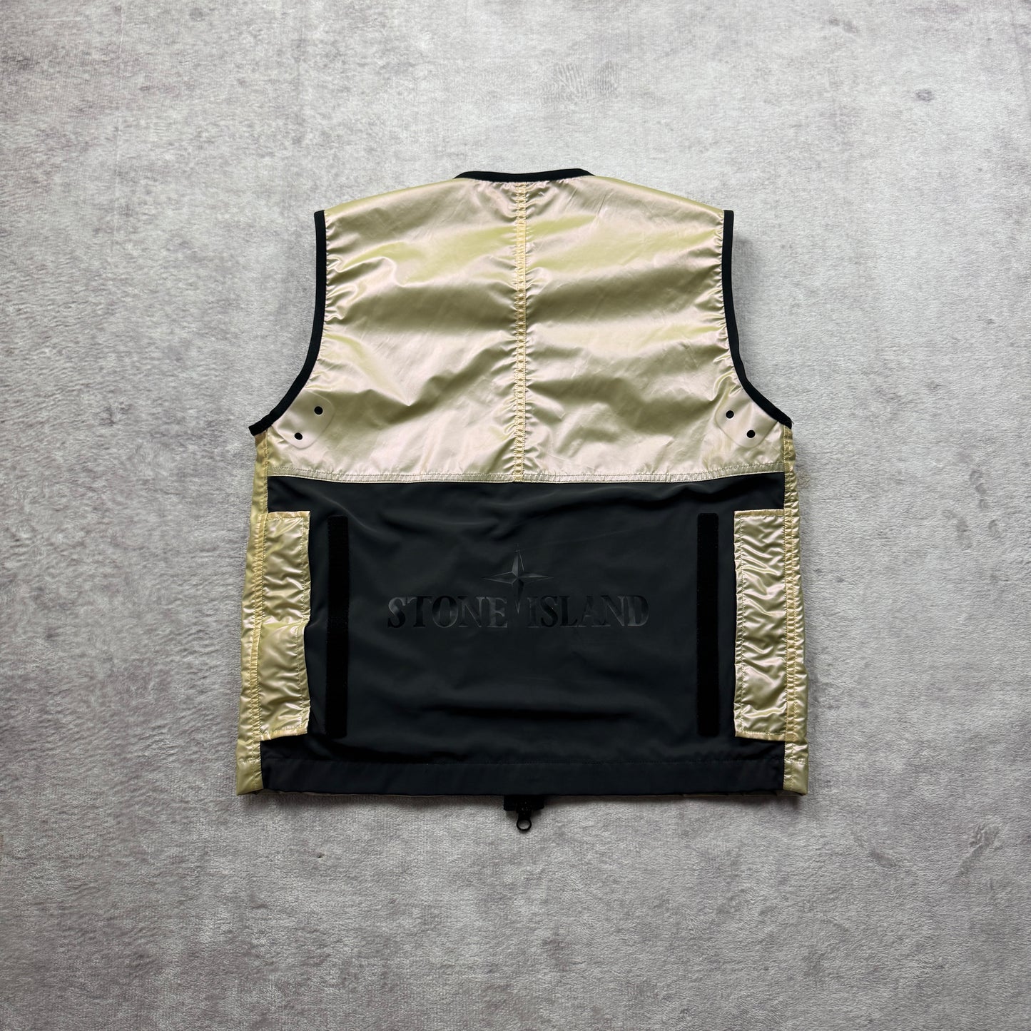 Stone Island Iridescent Coating Tela with Reflex Mat Vest AW 2018