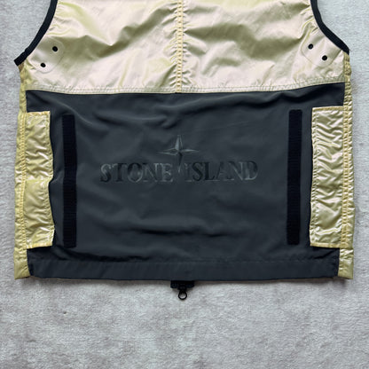 Stone Island Iridescent Coating Tela with Reflex Mat Vest AW 2018