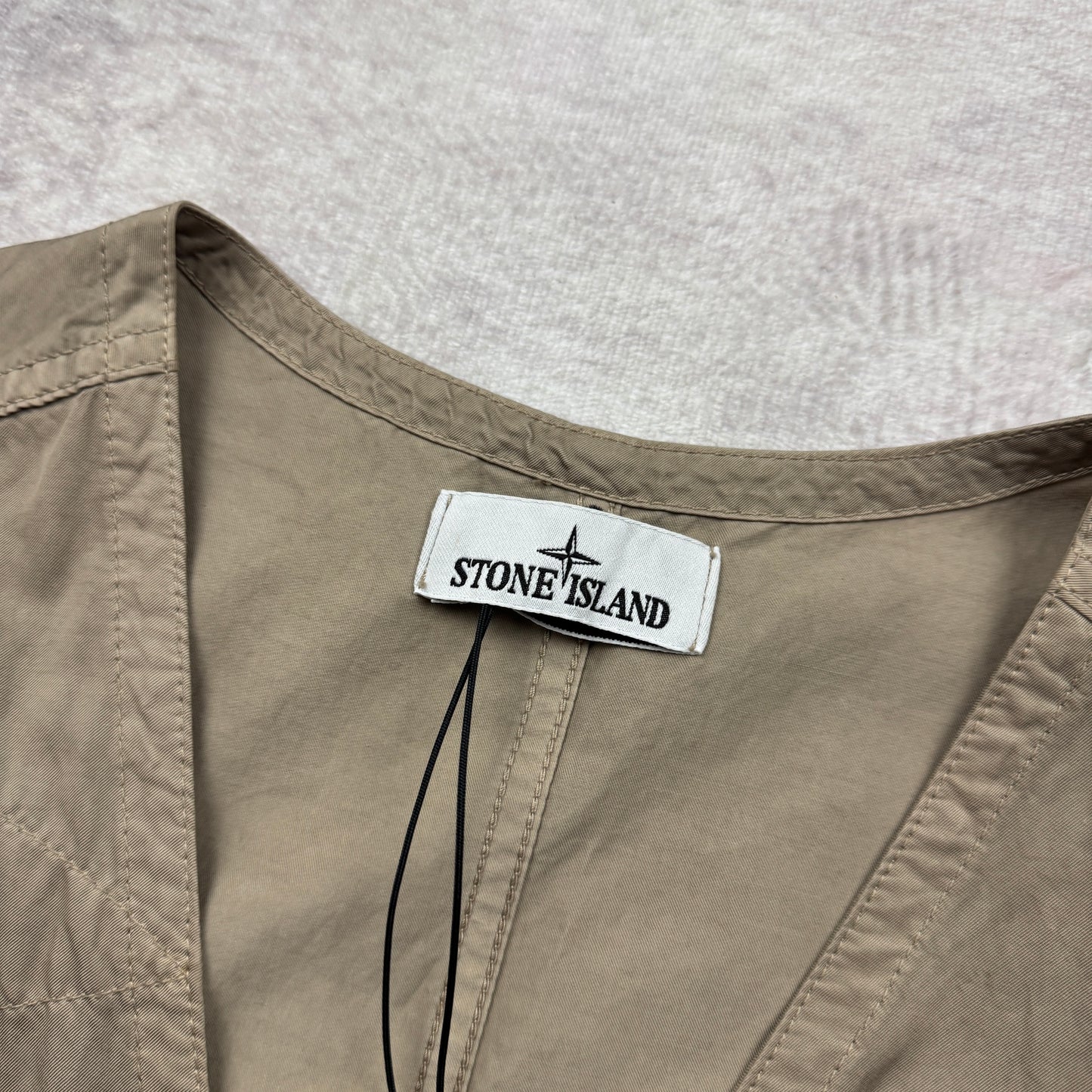 Stone Island Cupro Cotton Twill-TC Vest SS 2023