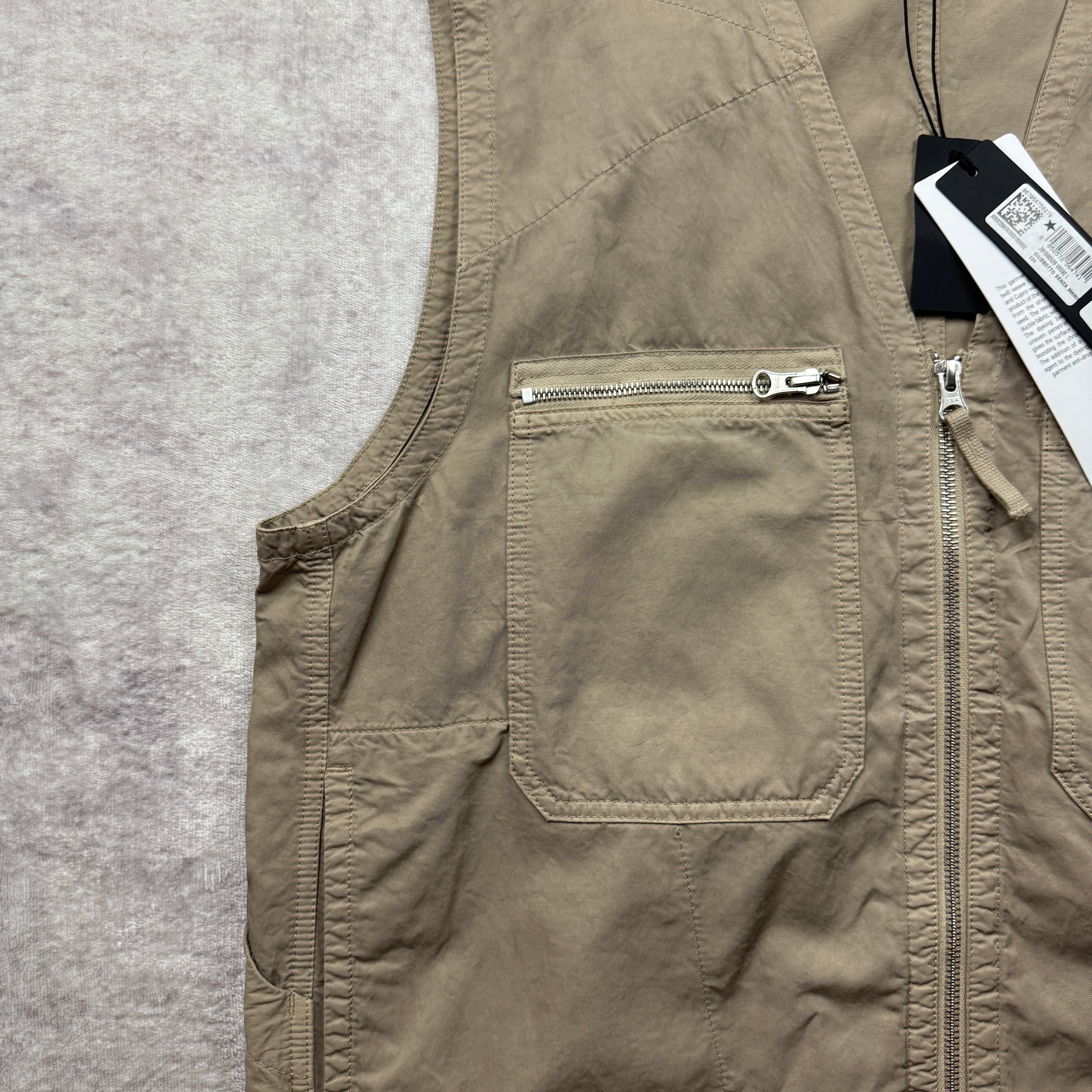 Stone Island Cupro Cotton Twill-TC Vest SS 2023 – MASSIMORA