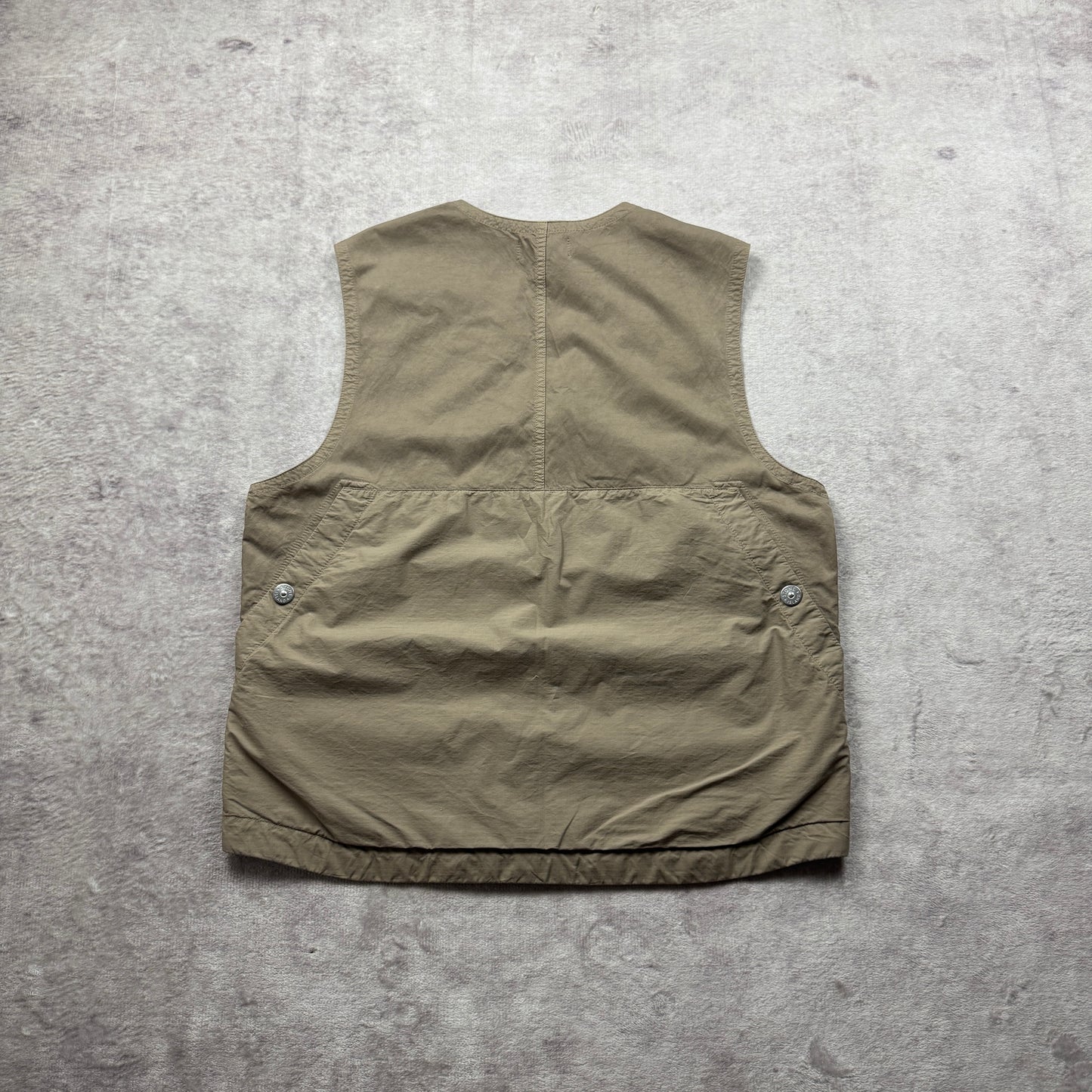 Stone Island Cupro Cotton Twill-TC Vest SS 2023