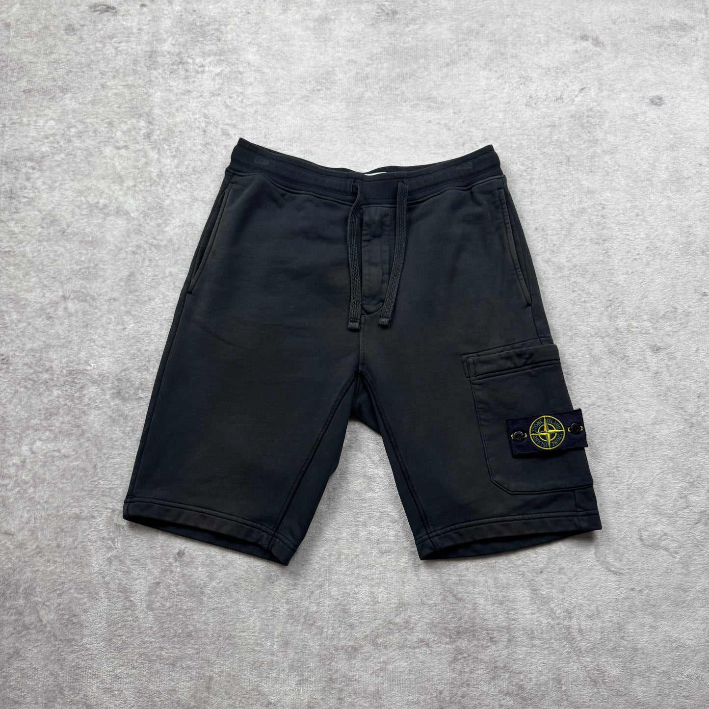Stone Island Garment Dyed Sweat Shorts SS 2022