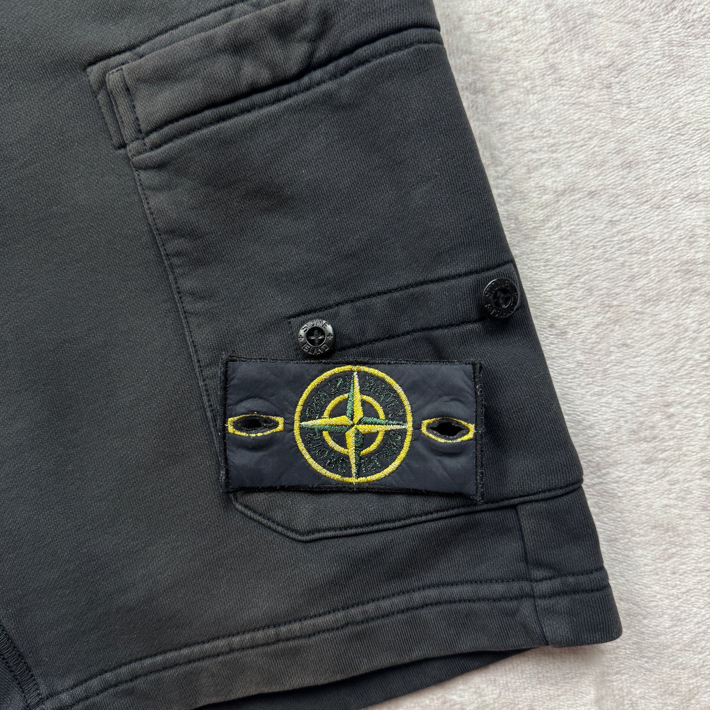 Stone Island Garment Dyed Sweat Shorts SS 2022
