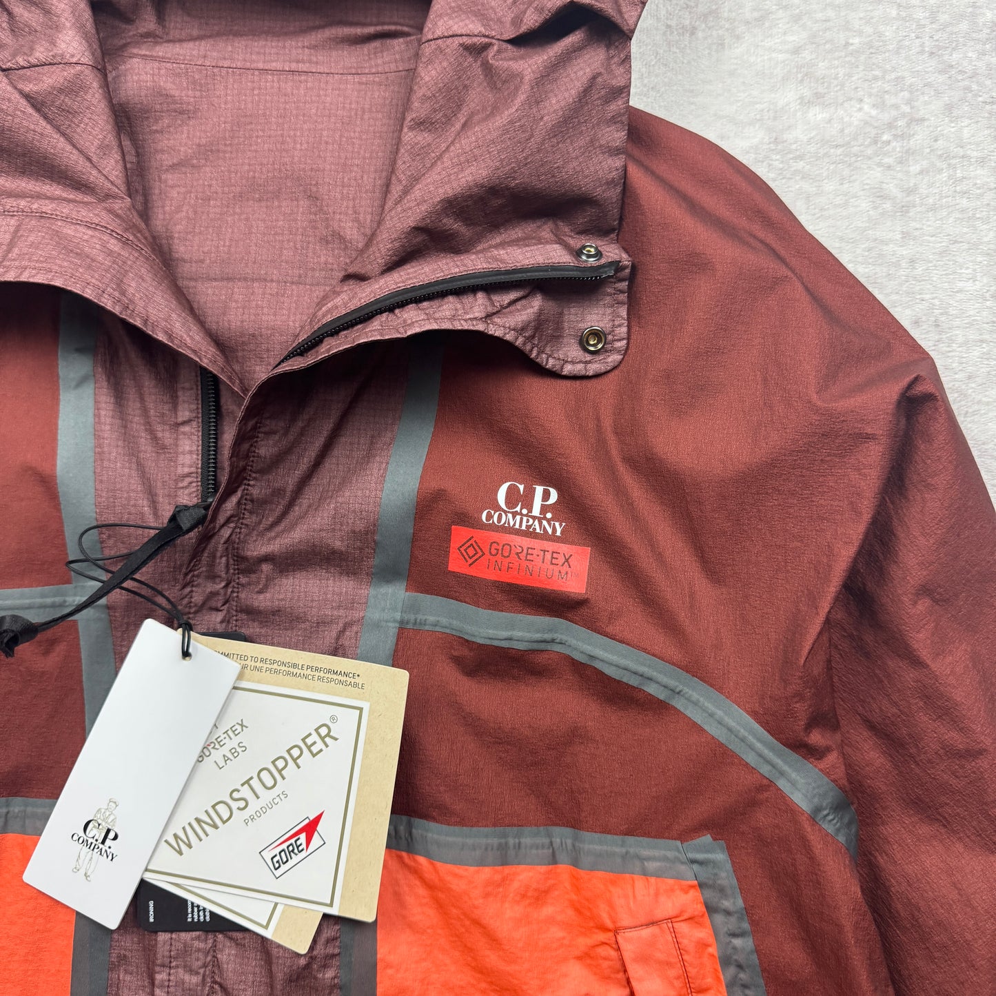 C.P. Company Gore G-Type GORE-TEX Infinium Reversible Hooded Jacket SS 2025