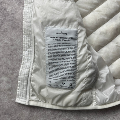 Stone Island Loom Woven Chambers R-Nylon Down-Tc Vest AW 2024