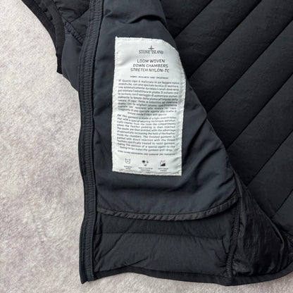 Stone Island Loom Woven Down Chambers Stretch Nylon-Tc Vest SS 2021
