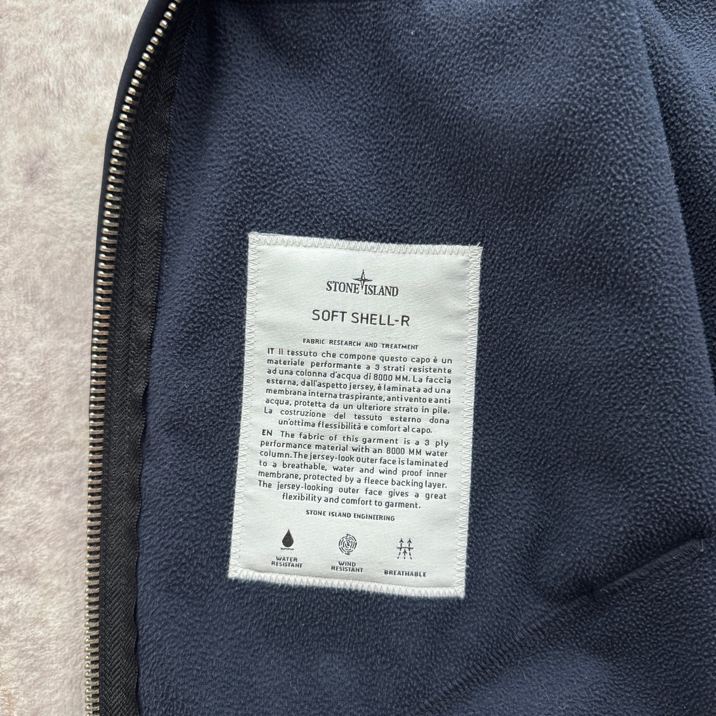 Stone Island Soft Shell R Jacket AW 2020
