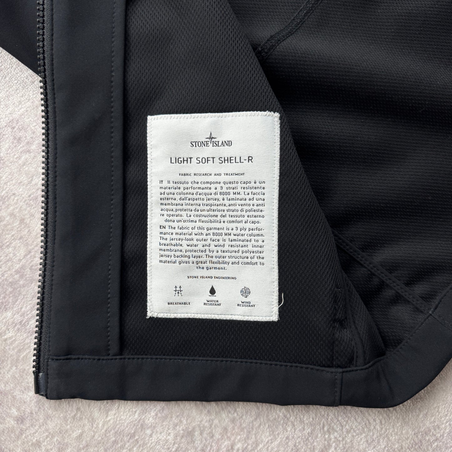 Stone Island Light Soft Shell-R Overshirt SS 2017