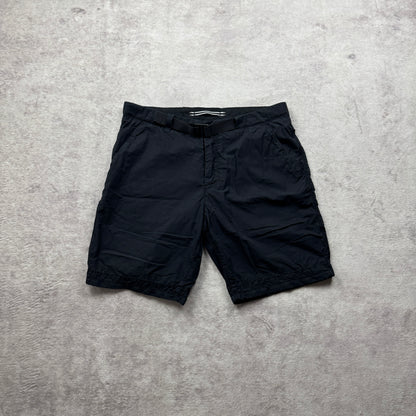 Stone Island Marina Cargo Shorts Leather Back Pocket SS 2015