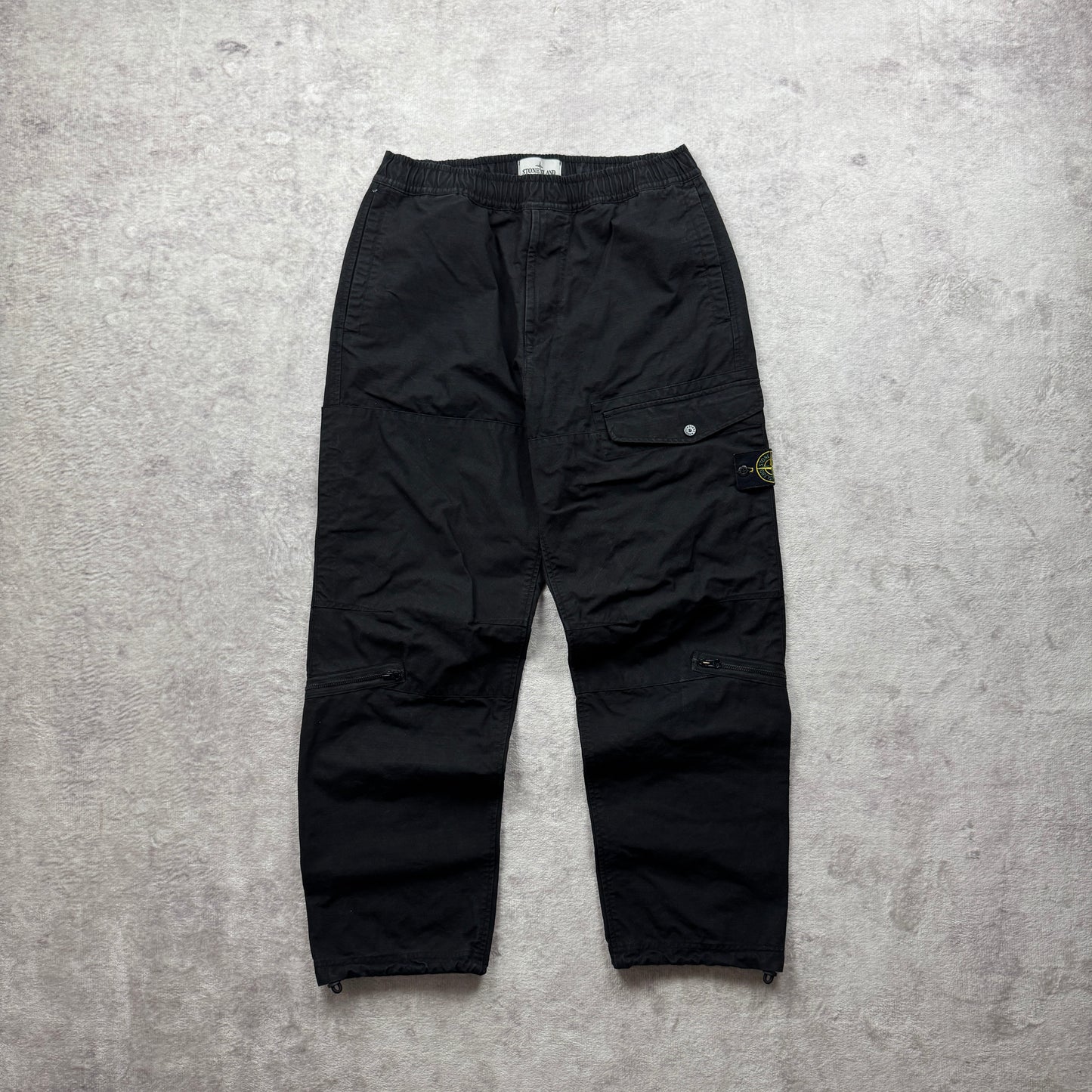 Stone Island Heavy Duty Cotton Ripstop Cargo Pants Type LO AW 2023