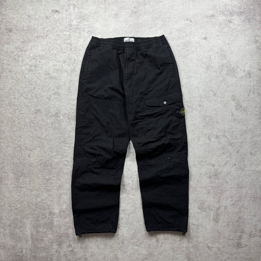 Stone Island Heavy Duty Cotton Ripstop Cargo Pants Type LO AW 2023