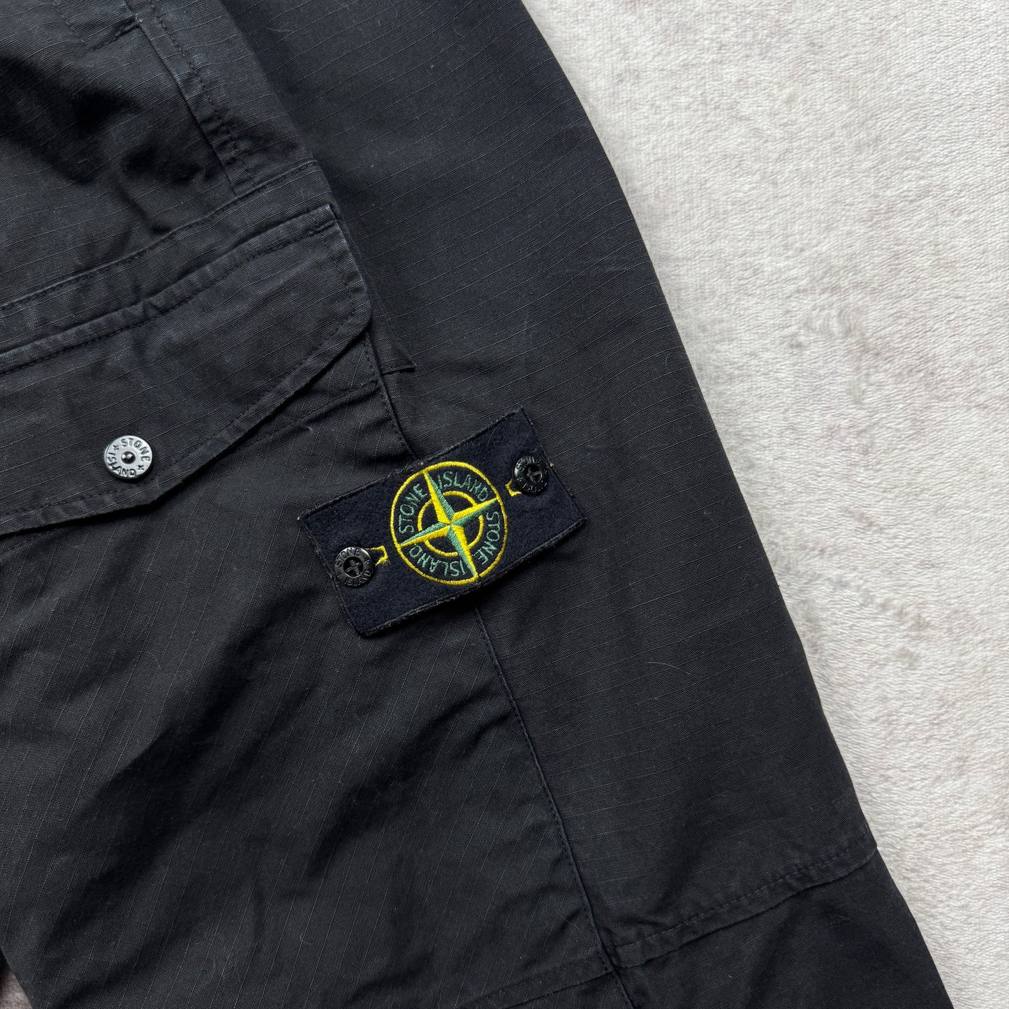 Stone Island Heavy Duty Cotton Ripstop Cargo Pants Type LO AW 2023