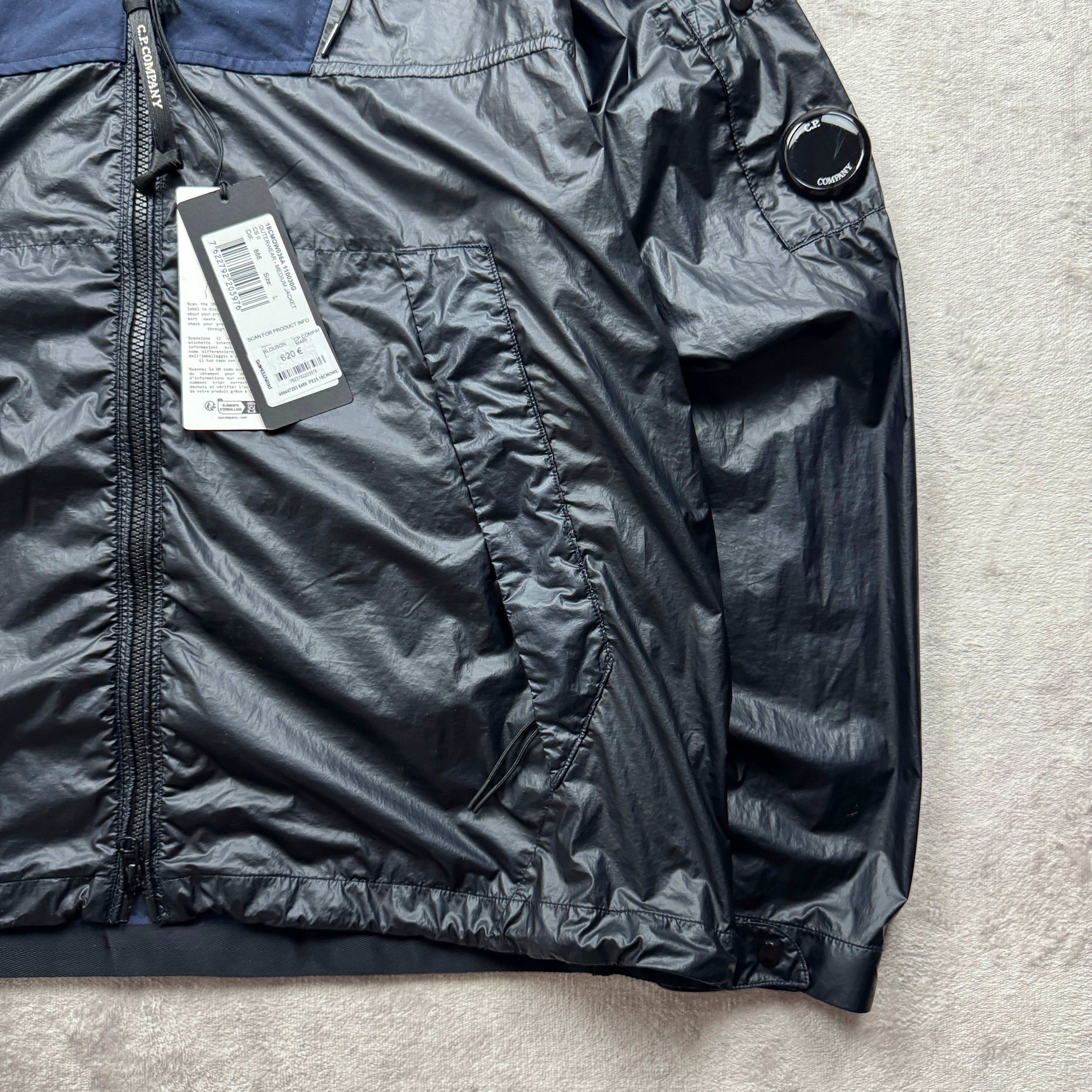 C.P. Company CS II Mixed Hooded Lens Jacket SS 2025 – MASSIMORA