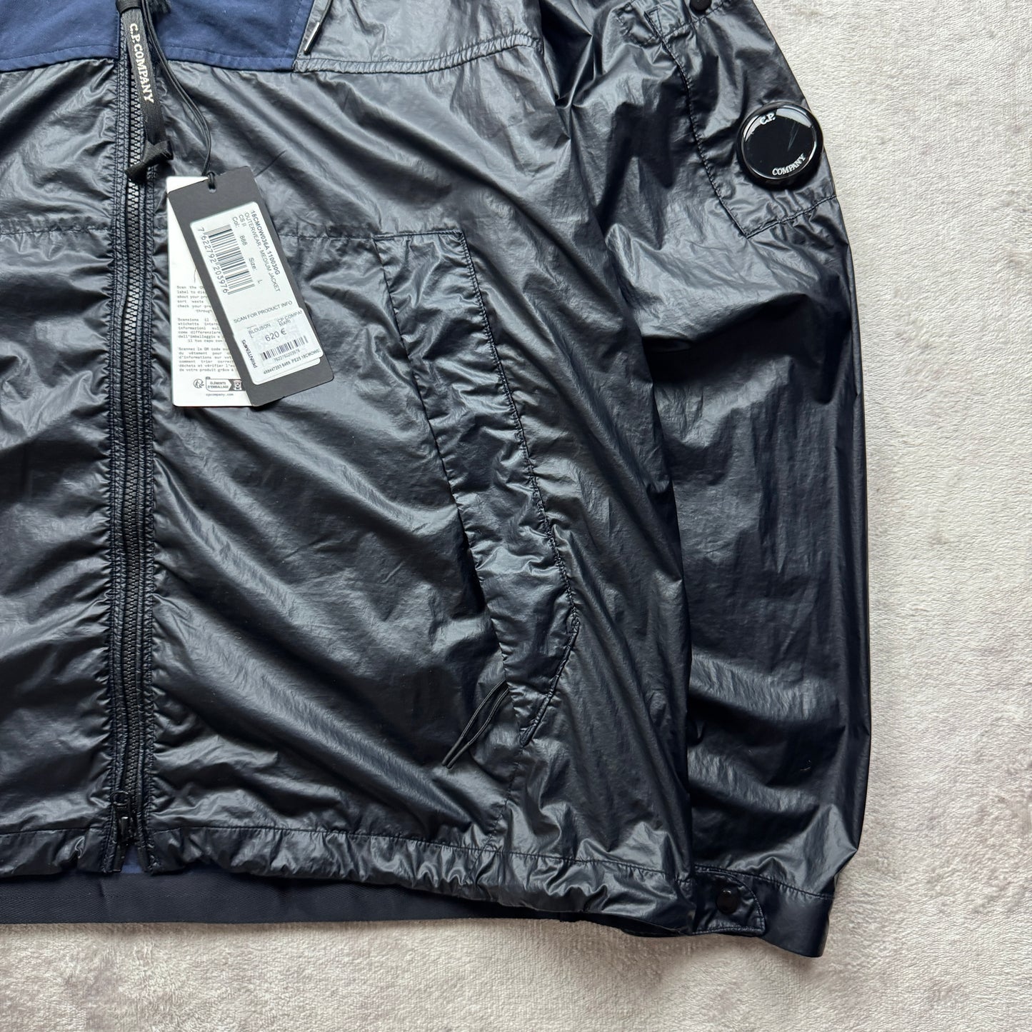 C.P. Company CS II Mixed Hooded Lens Jacket FS 2025