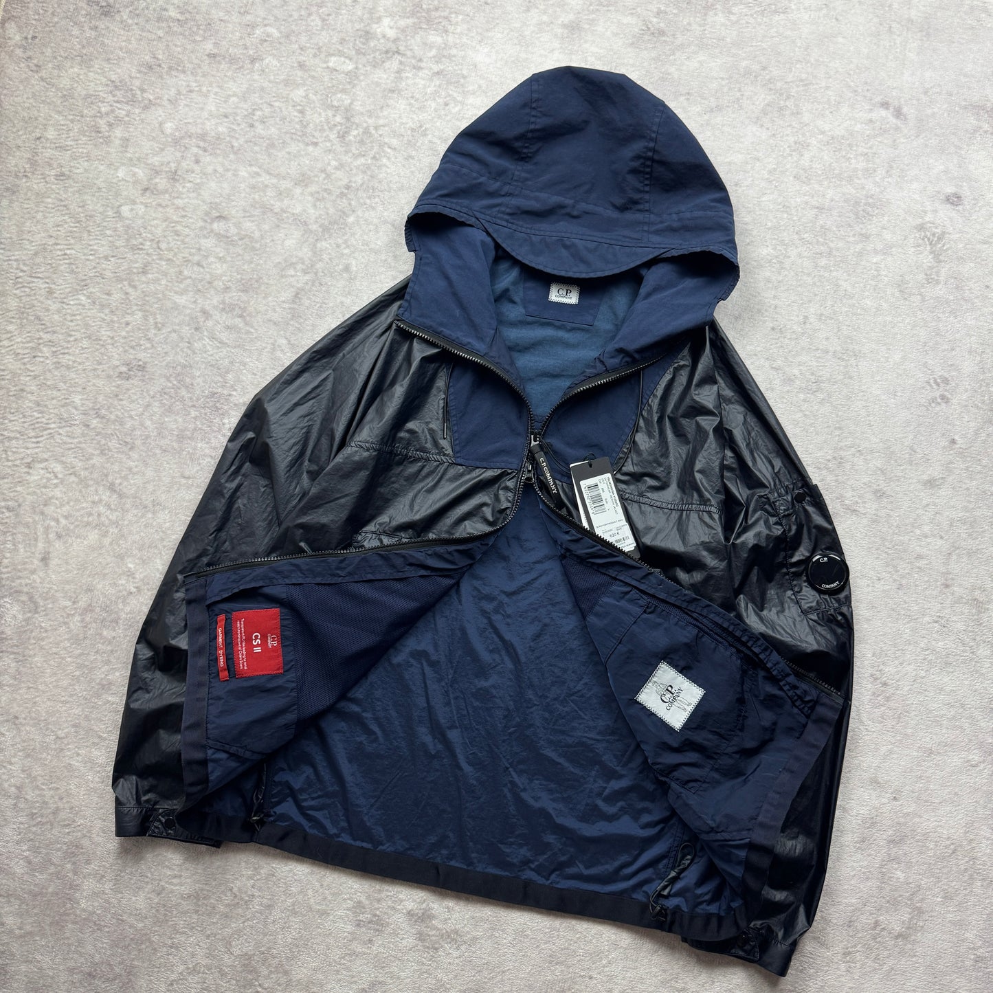 C.P. Company CS II Mixed Hooded Lens Jacket FS 2025