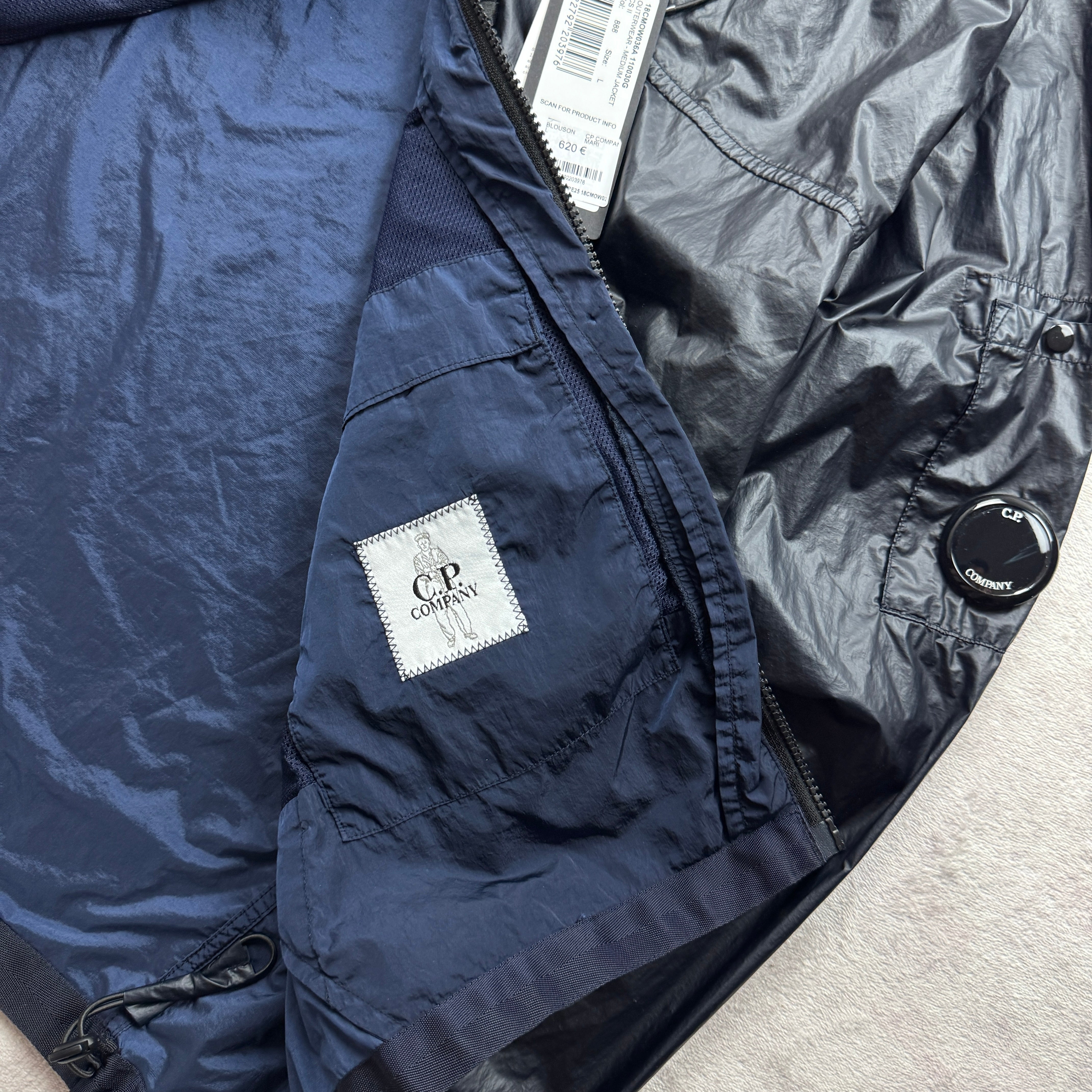 C.P. Company CS II Mixed Hooded Lens Jacket SS 2025 – MASSIMORA