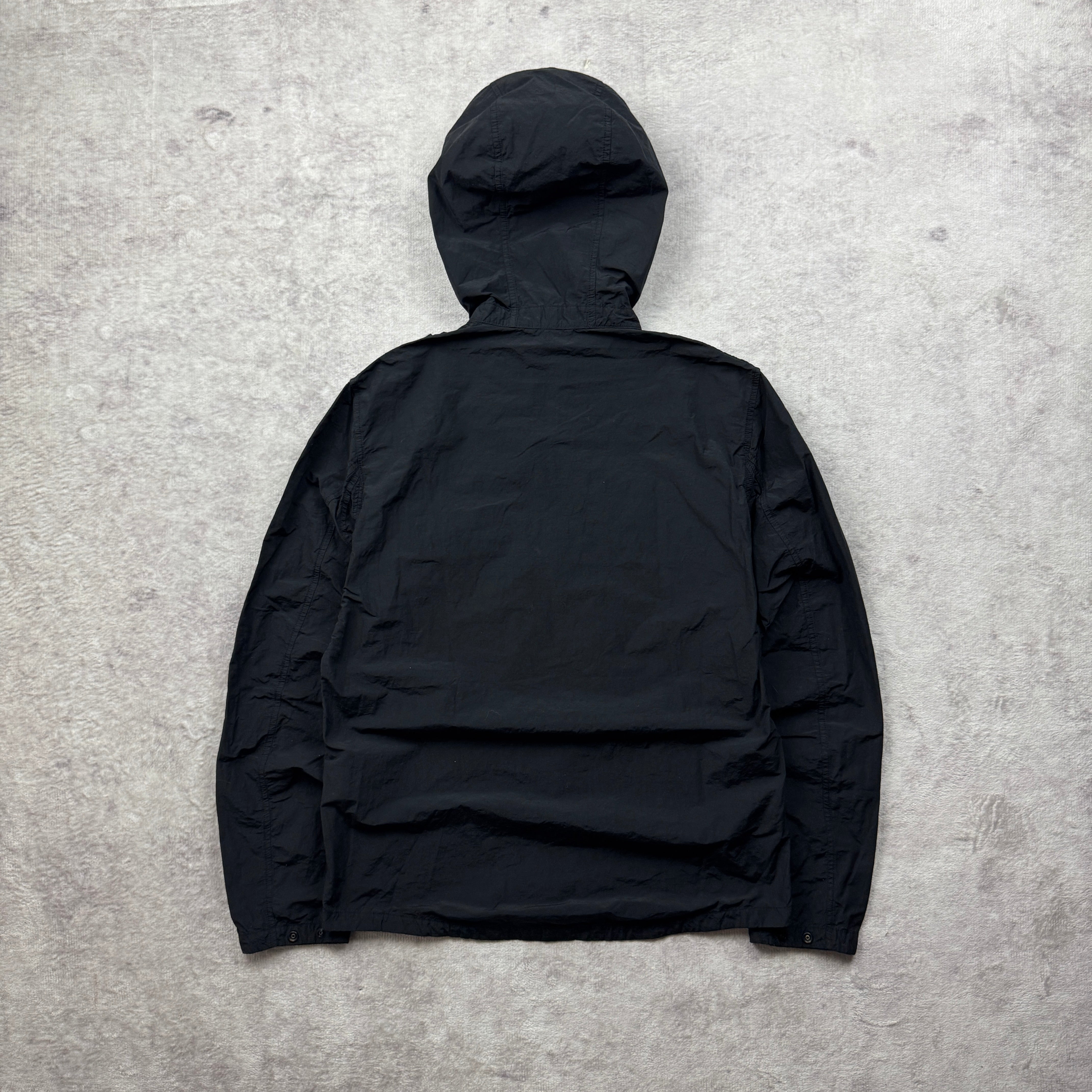 Stone Island Nylon Metal Hooded Overshirt Shoulder Badge SS 2021