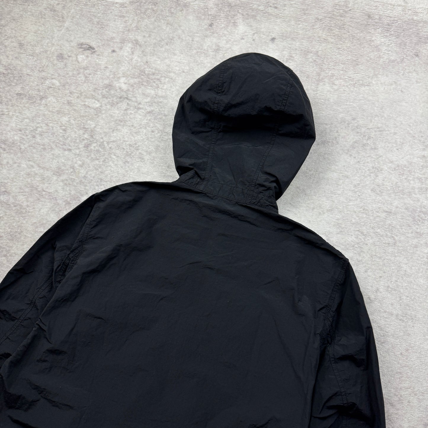 Stone Island Nylon Metal Hooded Overshirt Shoulder Badge SS 2021