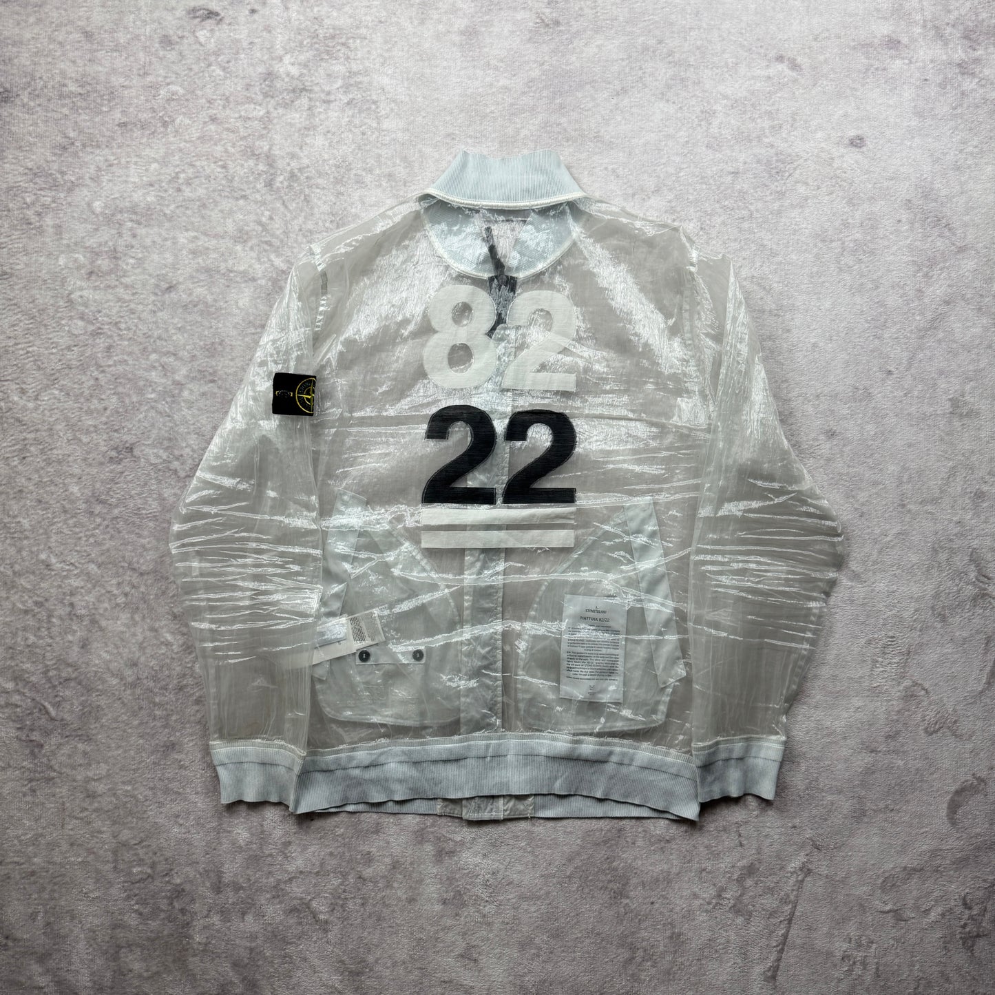 Stone Island Piattina 82/22 40th Anniversary Bomber Jacket SS 2022