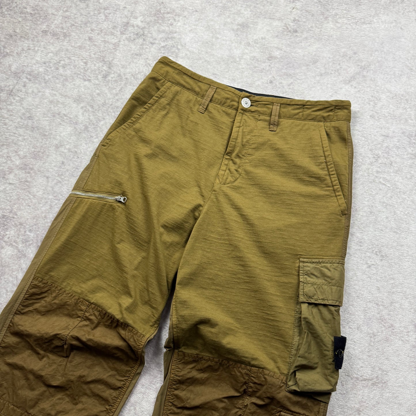Stone Island Mix Fabric Hype-TC Utility Pants SS 2023