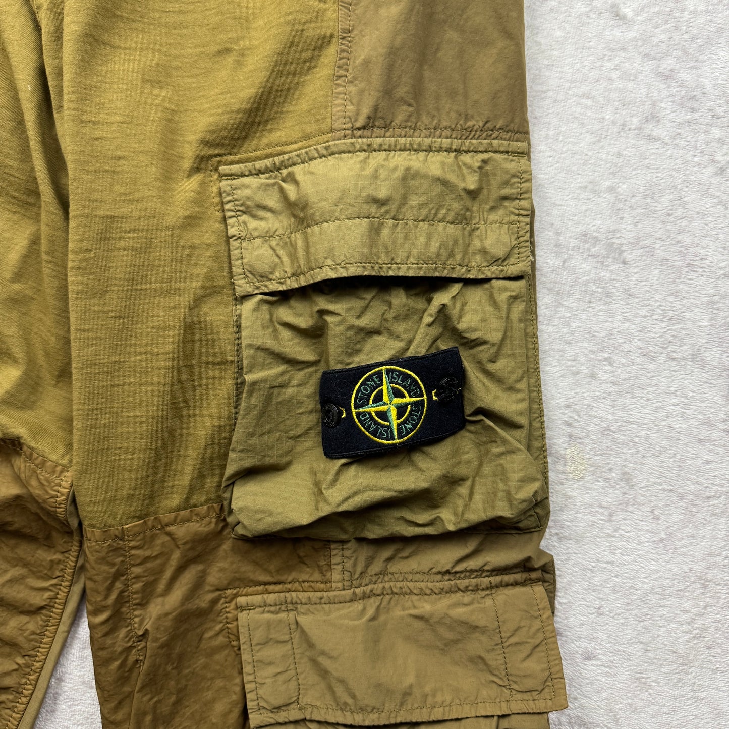 Stone Island Mix Fabric Hype-TC Utility Pants SS 2023