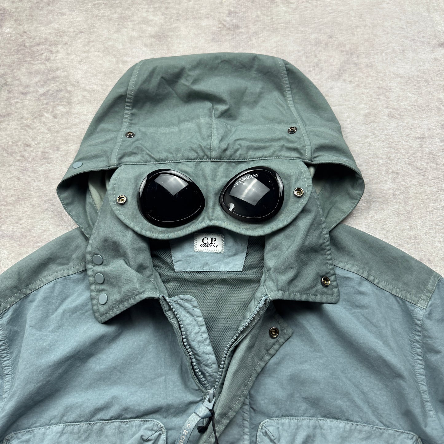 C.P. Company Flatt Nylon Mixed Goggle Overshirt SS 2026