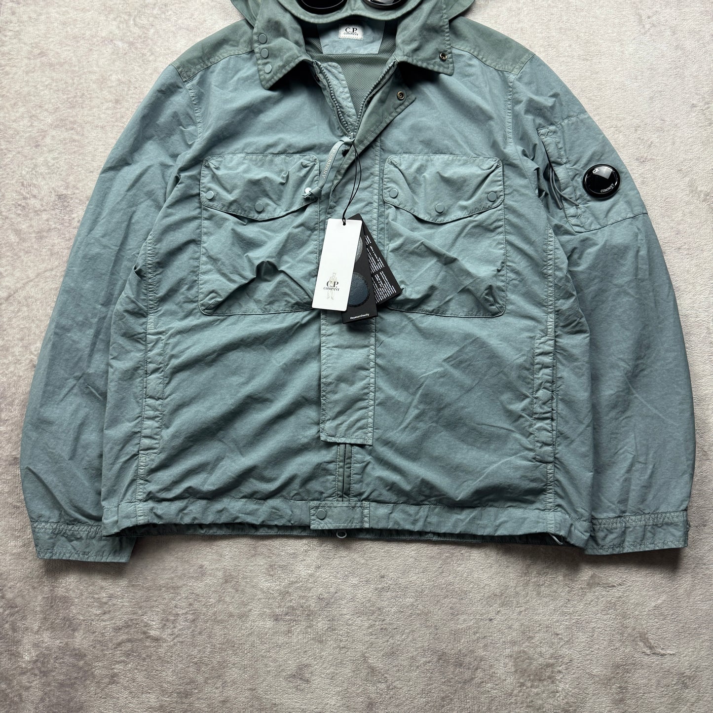C.P. Company Flatt Nylon Mixed Goggle Overshirt SS 2026