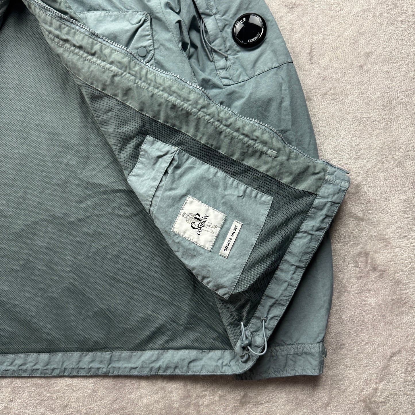C.P. Company Flatt Nylon Mixed Goggle Overshirt SS 2026