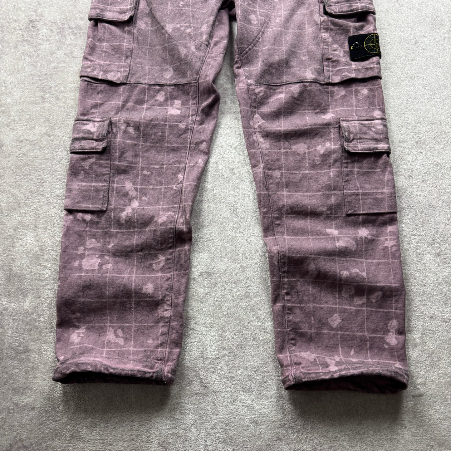 Stone Island Dust Ghillie Laser Camo Cargo  Pants AW 2020