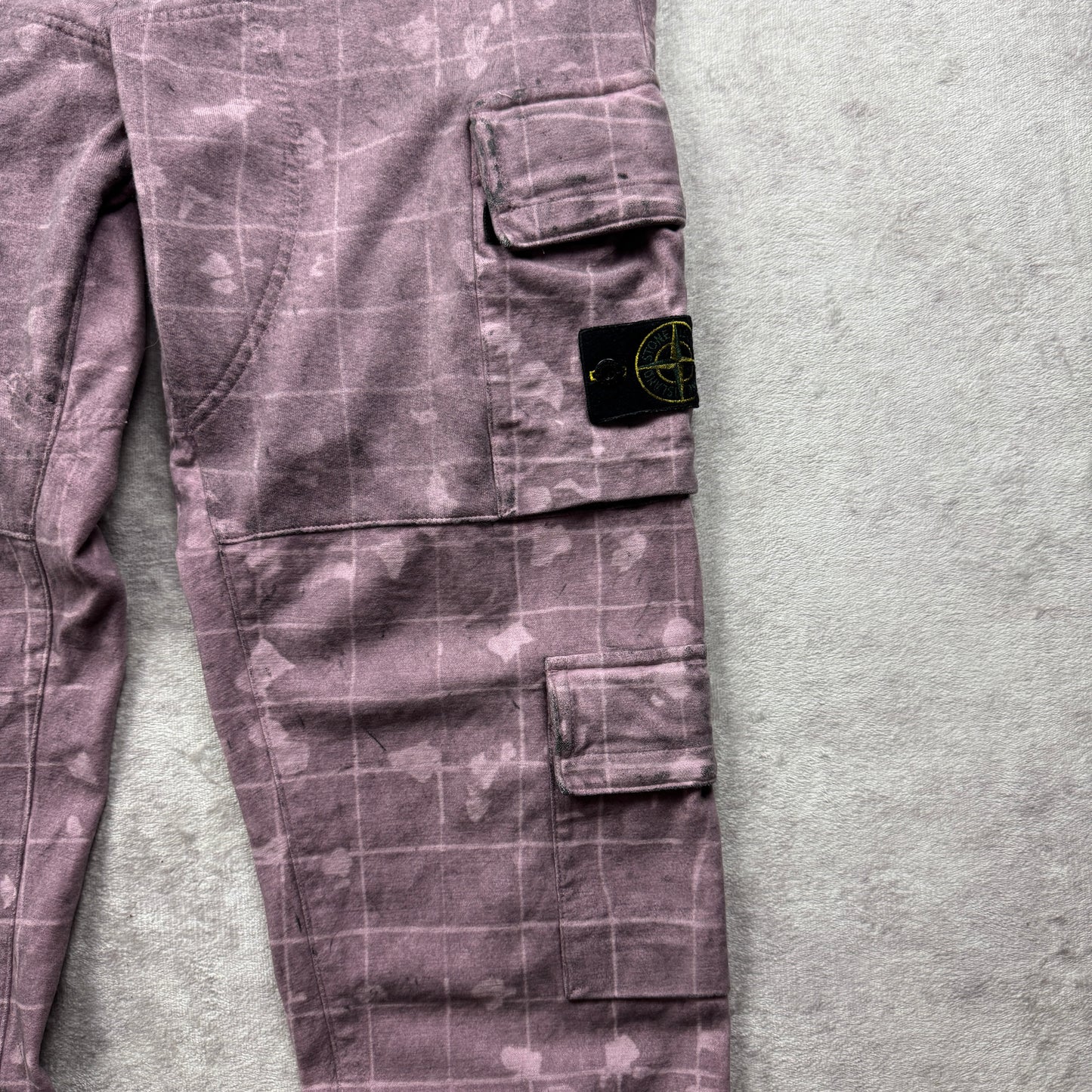 Stone Island Dust Ghillie Laser Camo Cargo  Pants AW 2020