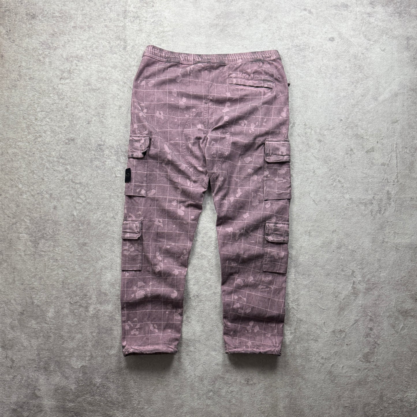 Stone Island Dust Ghillie Laser Camo Cargo  Pants AW 2020