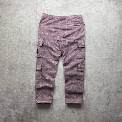 Stone Island Dust Ghillie Laser Camo Cargo  Pants AW 2020