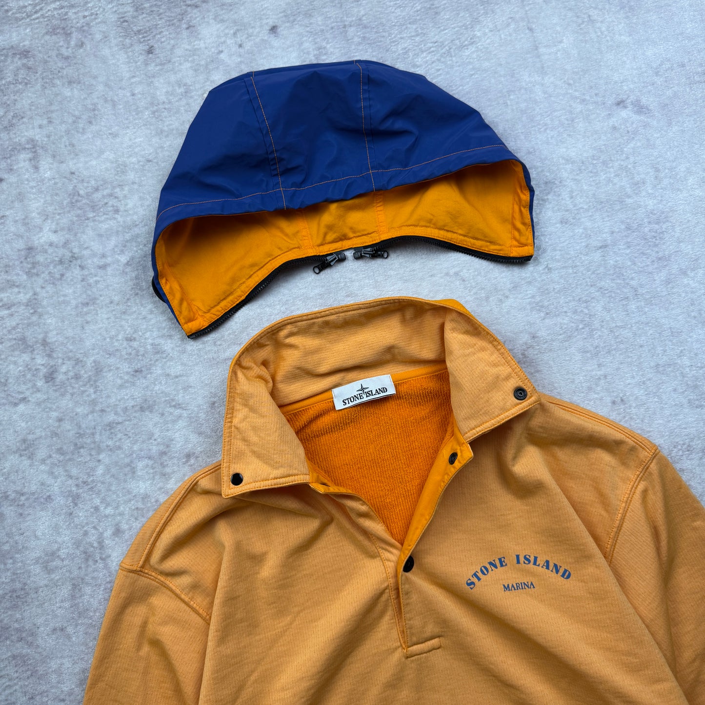 Stone Island Marina Reflective Hooded Sweatshirt SS 2023