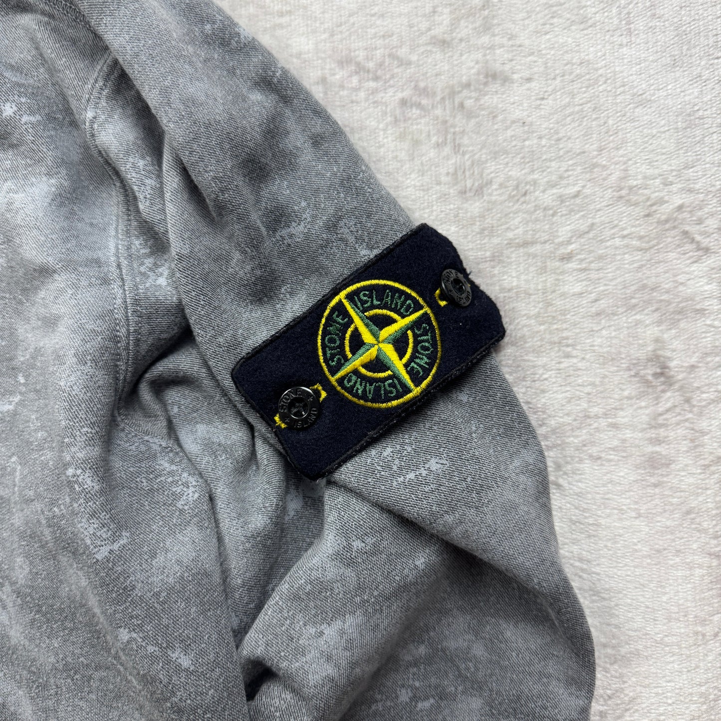 Stone Island Painted Camo Crewneck Sweatshirt SS 2016