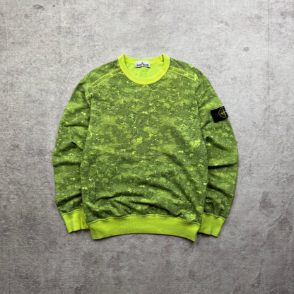 Stone Island Camo Crewneck Sweatshirt SS 2016