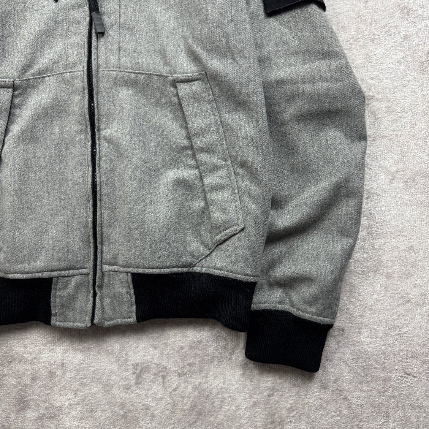 Stone Island Mélange Wool Poly Hooded Jacket AW 2014