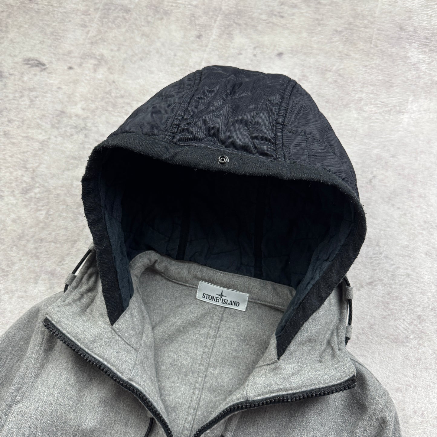 Stone Island Mélange Wool Poly Hooded Jacket AW 2014
